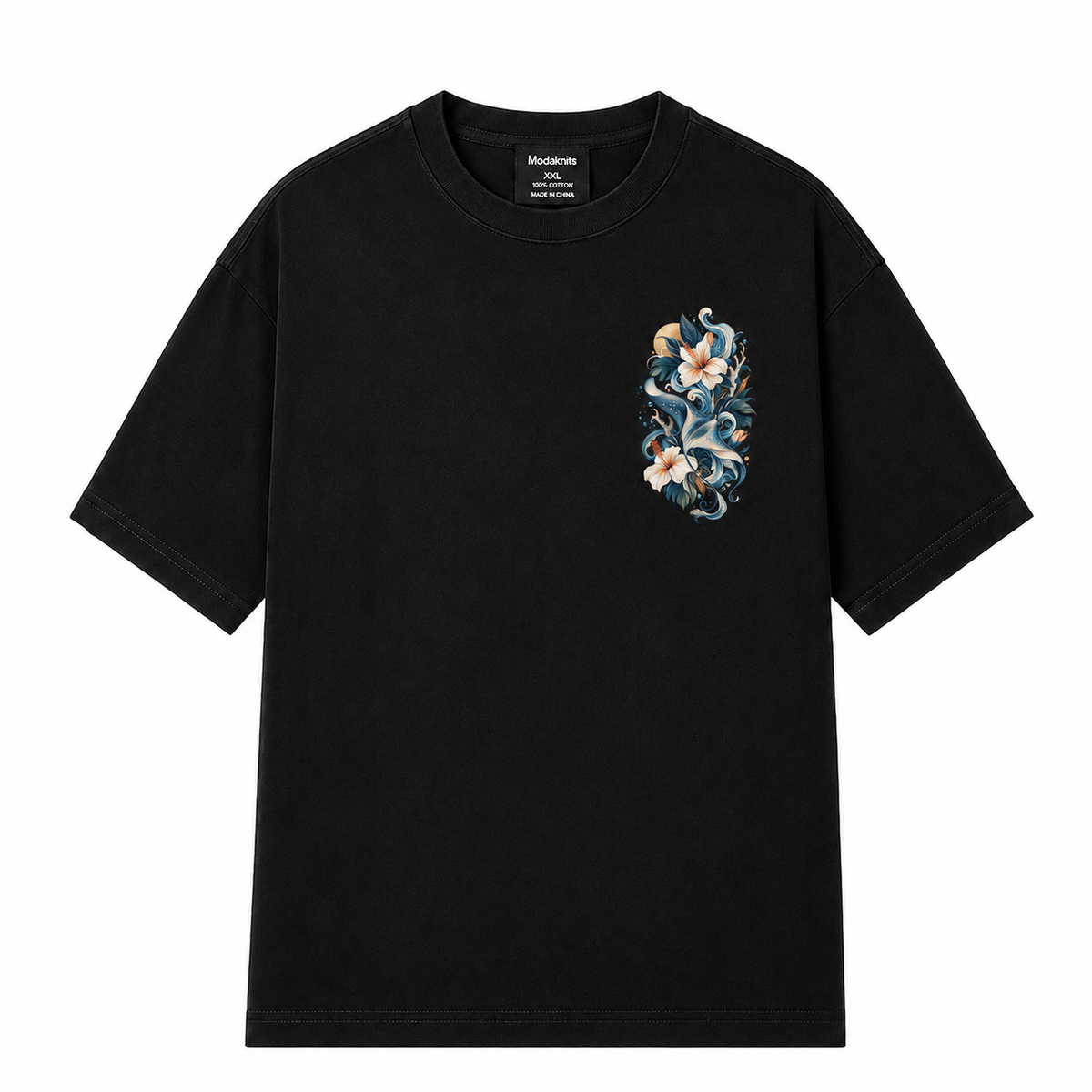 Beneath the Quiet Tide Black T-shirt