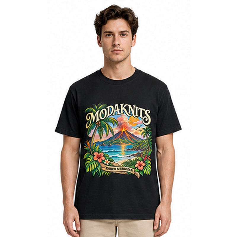Ember Meridian White T-shirt