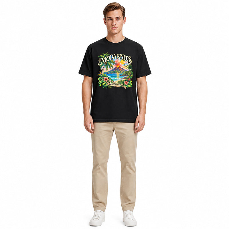Ember Meridian White T-shirt