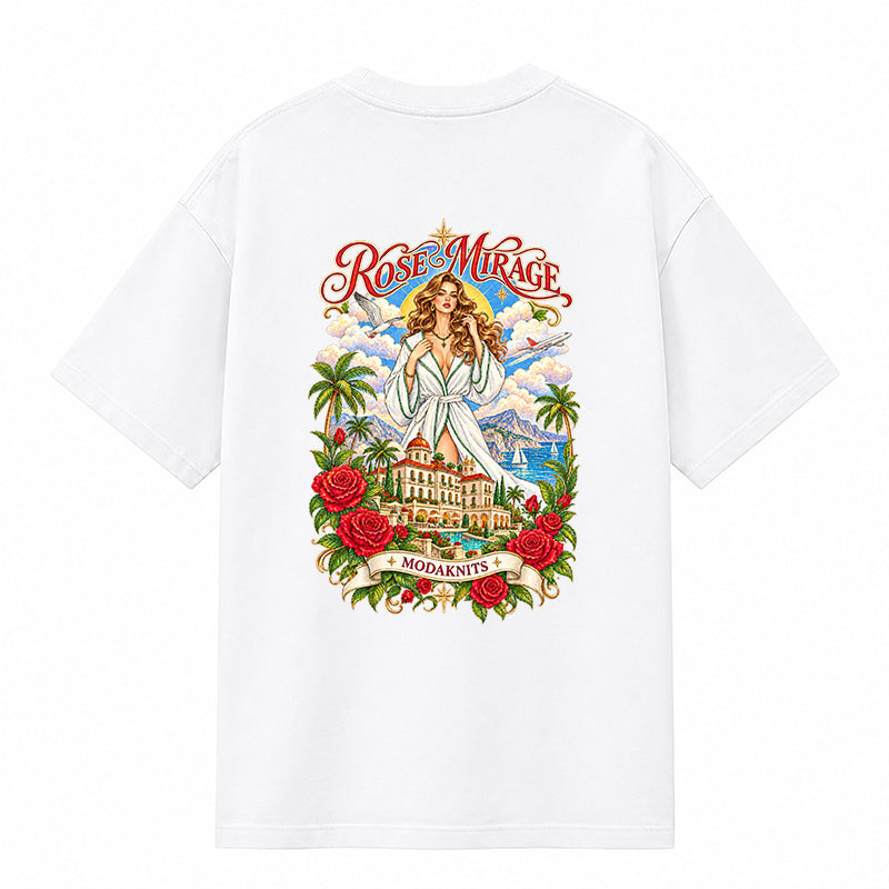 Rose Mirage Black T-shirt