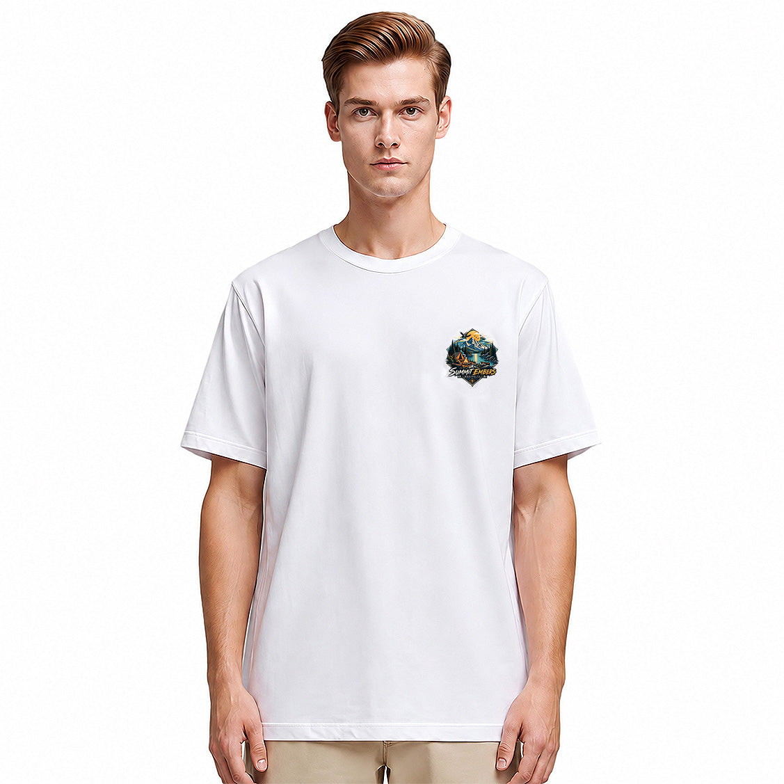 Summit Embers White T-shirt
