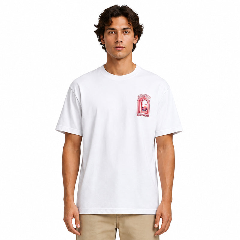 Sunset Arcade Black T-shirt