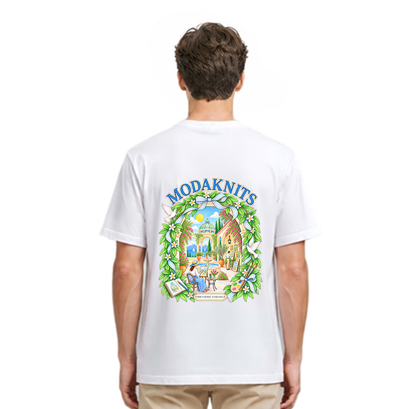 The Painter's Veranda White T-shirt