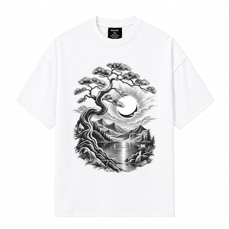 Where Sun and Moon Meet Black T-shirt