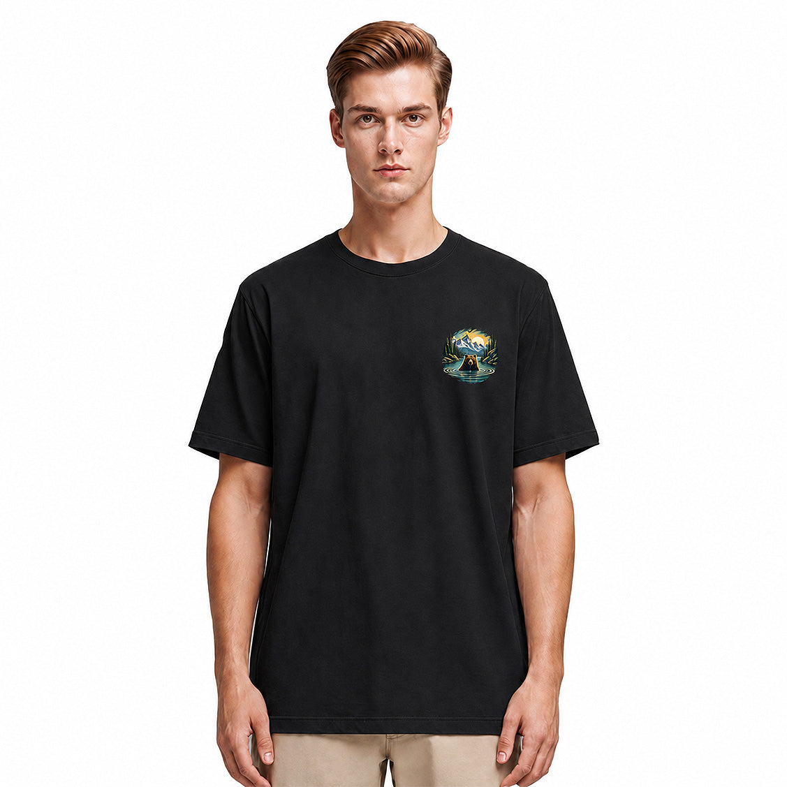 Wilder Horizon Black T-shirt
