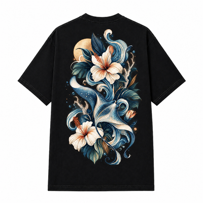 Beneath the Quiet Tide Black T-shirt