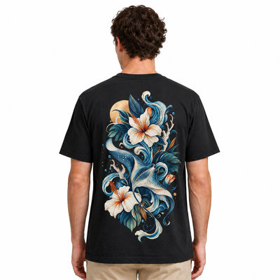Beneath the Quiet Tide Black T-shirt