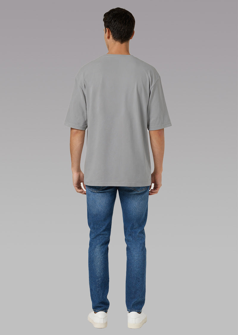 Dark Gray Oversized T-Shirt