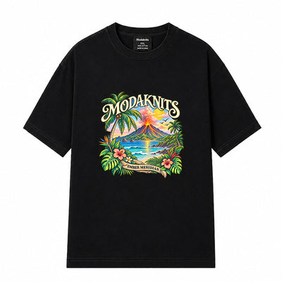 Ember Meridian White T-shirt