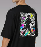 Graffiti Runner Silhouette Graphic T-Shirt