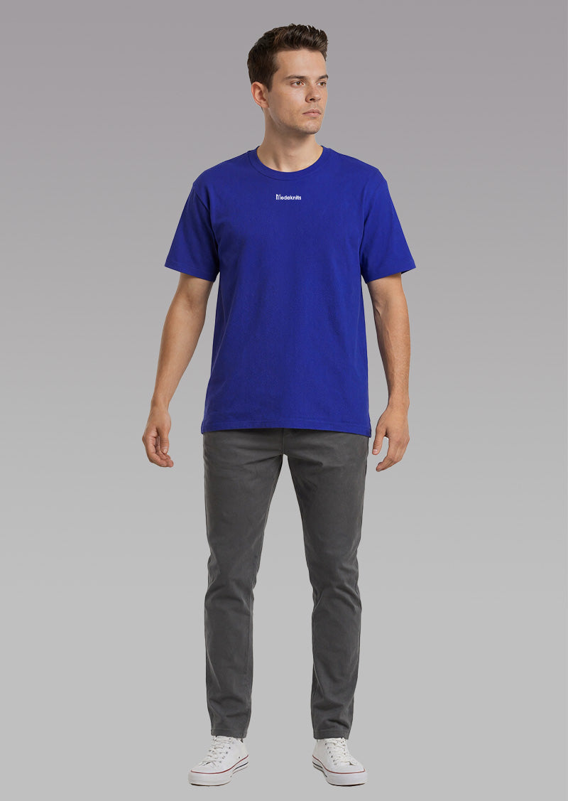 Navy Blue Basic T-Shirt