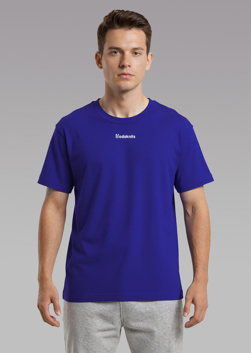 Navy Blue Basic T-Shirt