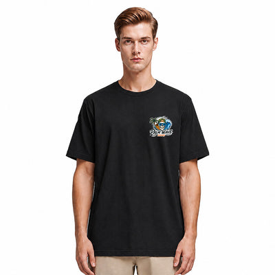 Palm Wave Nomad Black T-shirt
