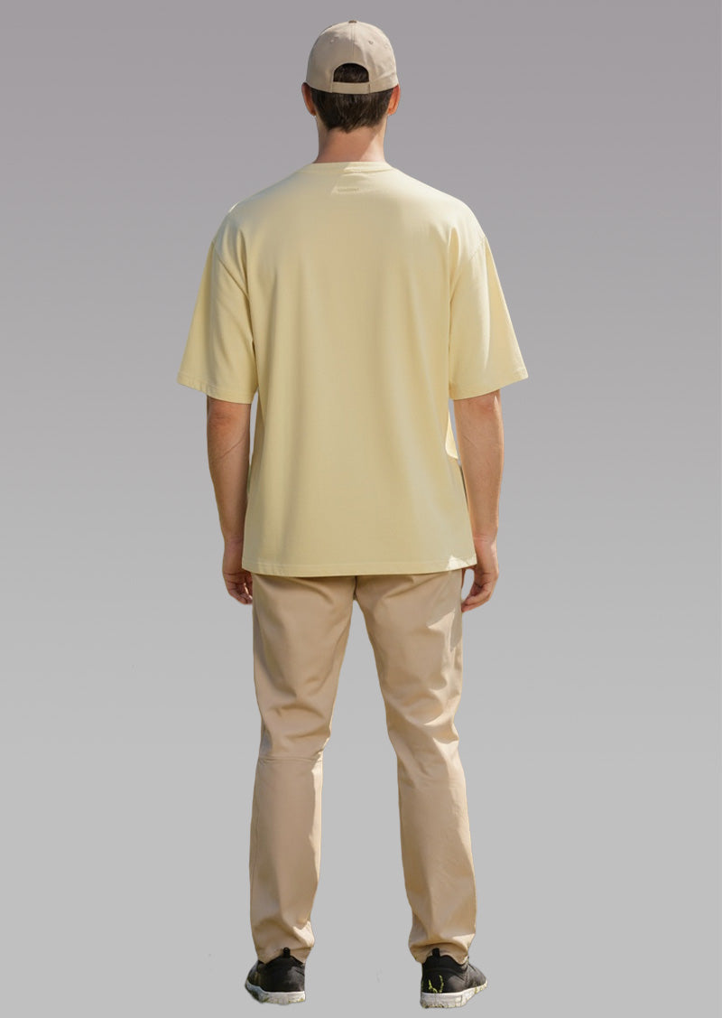 Sand Beige Oversized T-Shirt