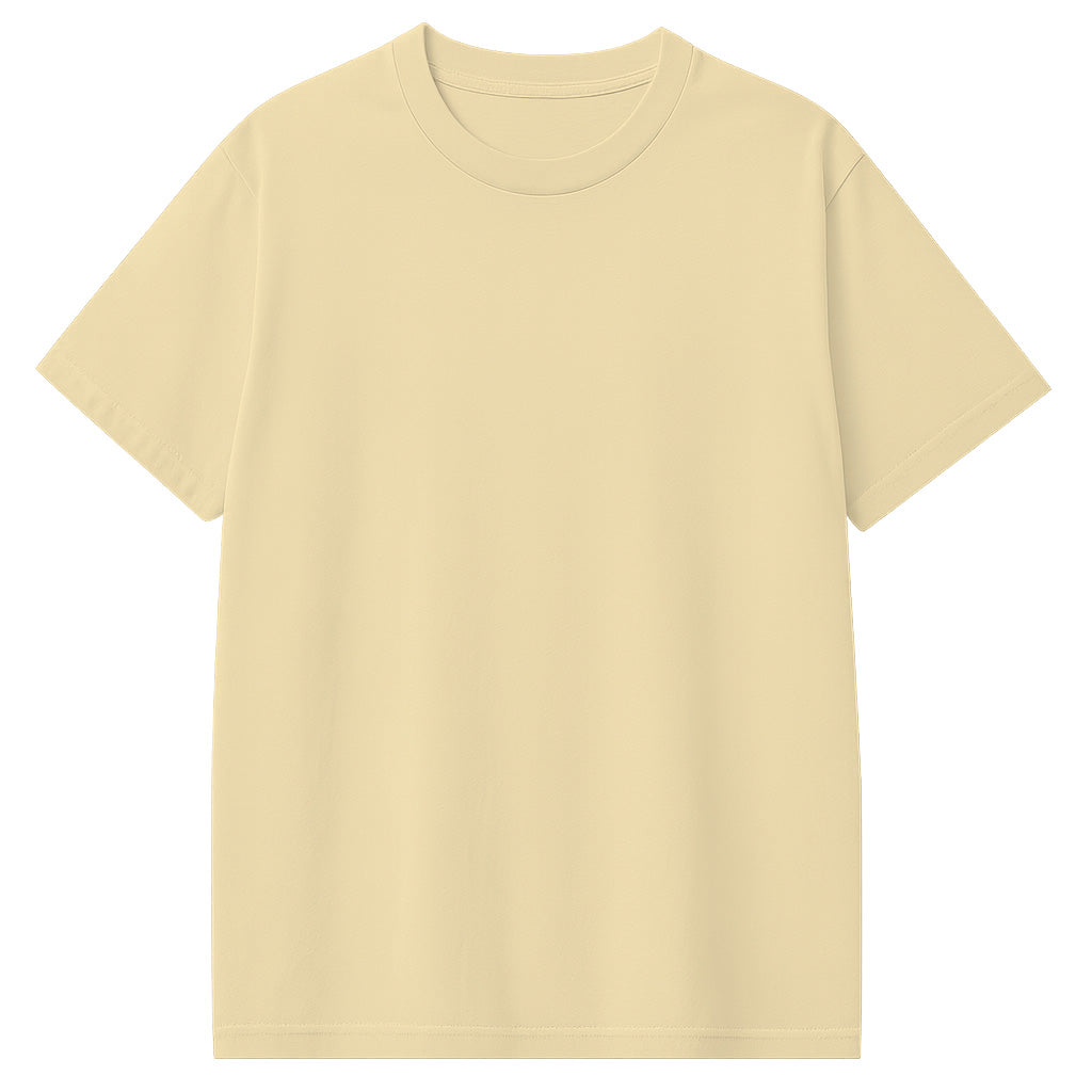 Sand Beige Oversized T-Shirt