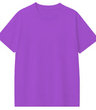 Solid Purple Oversized T-Shirt