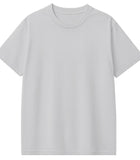 Solid Silver Oversized T-Shirt