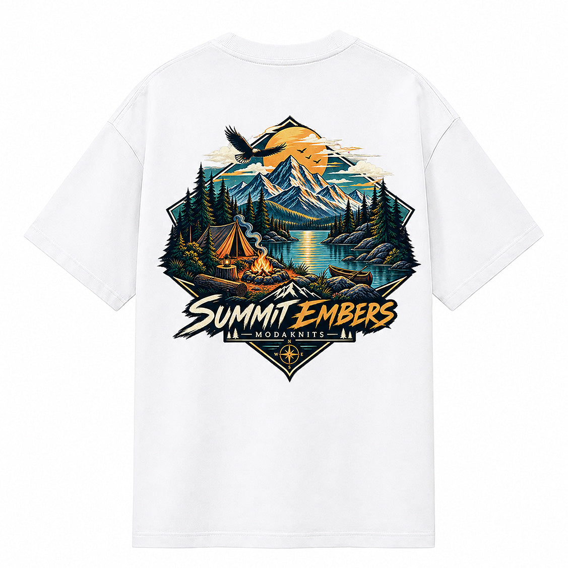 Summit Embers White T-shirt