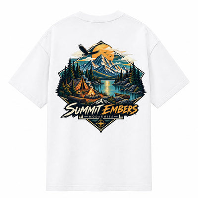 Summit Embers White T-shirt
