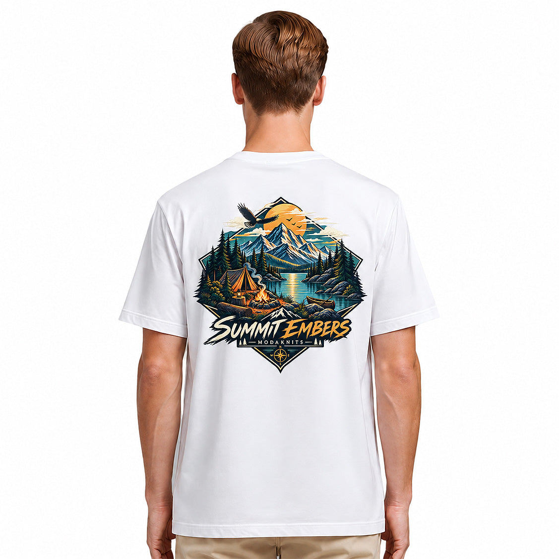 Summit Embers White T-shirt