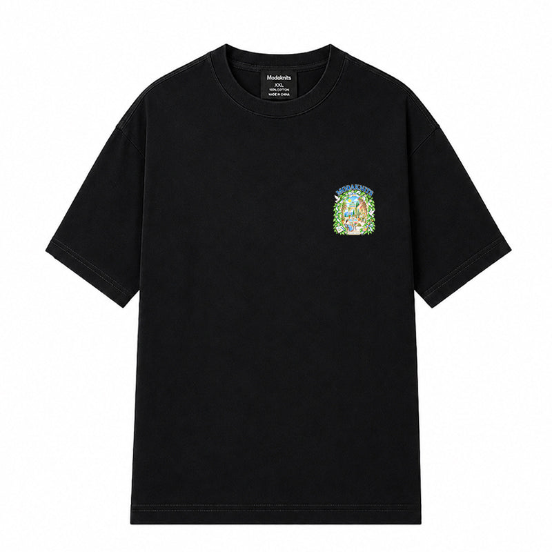 The Painter's Veranda Black T-shirt