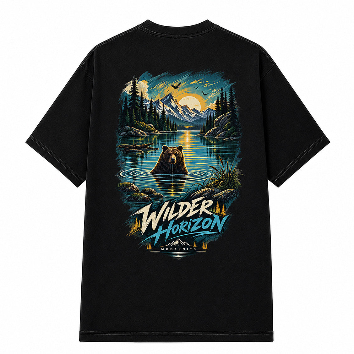 Wilder Horizon Black T-shirt