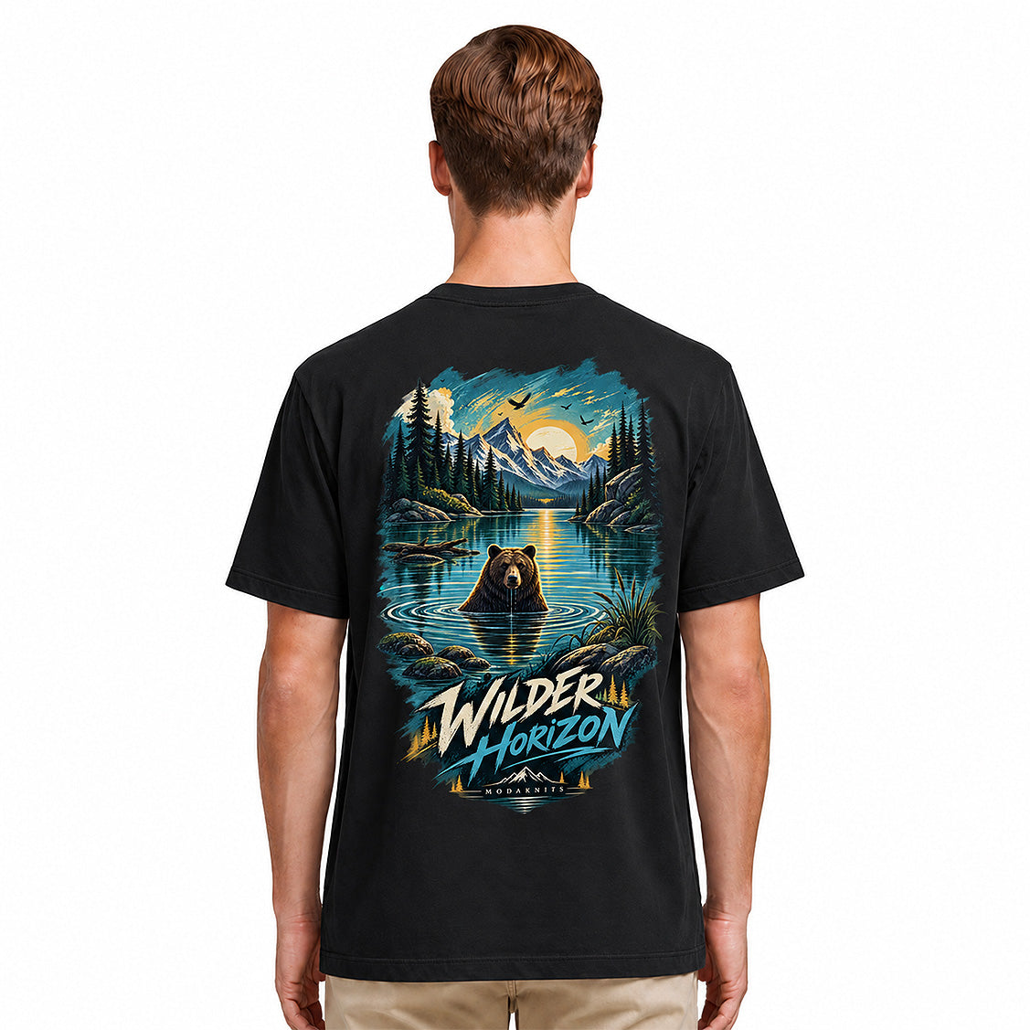 Wilder Horizon Black T-shirt